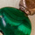 Malachite and sterling silver