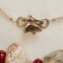 a sampling of necklace clasps