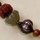 Jasper with old silver beads, 19