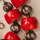 Enhanced coral with old silver beads, 18
